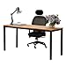 Produktbild Need Schreibtisch 160x60cm Computertisch PC-Tisch B¨¹rotisch Arbeitstisch Konferenztisch Esstisch Holz groe Gre, Schwarz AC3BB-160-NEW