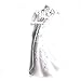Produktbild Golden Lank Wedding Cake Topper Luxus Glanz Weiß Kreative Hochzeitstorte Dekoration