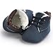 Decorie Lovely Baby Boy Girl Warm Soft Sole Faux Leather Toddler Shoes (12-18 Months, Dark Blue)