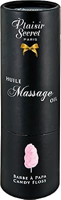 Plaisirs Secrets Huile de Massage Comestible Barbe à Papa 59 ml