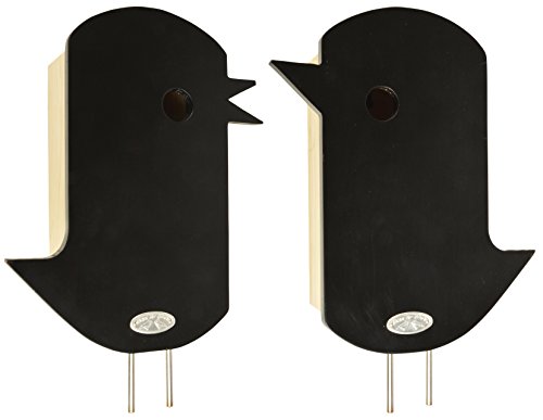 Preisvergleich Produktbild Nistkasten "birdy" im Vogel-Dekor , 2er Set