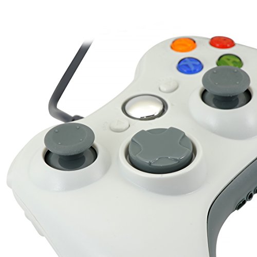 QUMOX Mando de juego Controlador USB Pad Joystick Joypad Juego Gamepad para Xbox360 PC Windows 7