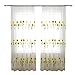 Produktbild Vosarea Gardine fenster voile vorhang vorhang platten für schlafzimmer wohnzimmer cafe shop 2x2.7m