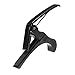 Folk Acoustic Guitar Trigger Change Capo Key Clamp Black.
