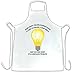 Produktbild Lustiger Nerd- Schürze des Chefs Wie viele Programmierer-Glühlampen-Witz White One Size