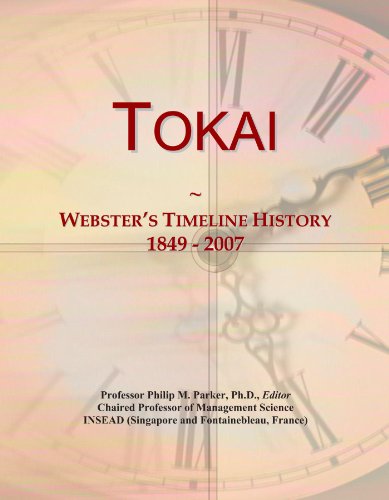 Tokai: Webster's Timeline History, 1849 - 2007