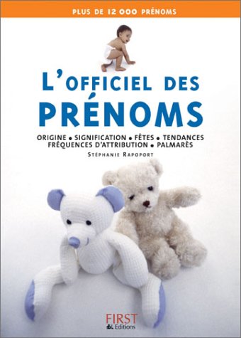 L'Officiel des prénoms L'Officiel des prénoms