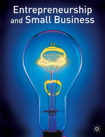 Book's Cover of Entrepreneurship and Small Business
