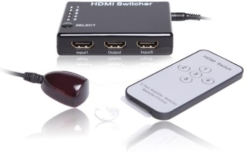 ViewHD 5 Port Smart HDMI Switch 5x1 V1.3 for Full 1080P