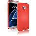 Produktbild Movoja Hülle kompatibel mit Samsung-Galaxy-S7-Edge | Case rot matt | Soft Touch TPU | Perfekter Schutz | Schutzhülle Matt Samsung Galaxy S7 Edge Cover Galaxy-S7-Edge Rot