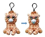 Feisty Pets are a line of plush animals with "stuffed attitude"! And Feisty Pets are back with all new characters and fun expressions! Give Scrappy Savannah Giraffe a squeeze and watch him stick a tongue out!