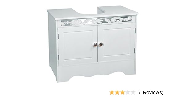Br104 Under Sink Ellsworth Bathroom Wooden Storage Cabinet White