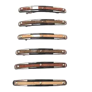 VMSR Back clips hair clips for women accessories for hair , hair clutches for women , banana clip , hair clips for girls (Pack of 6) (Mo.1)