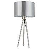 tischleuchte chrom fuß Markenware aus dem Hause [lux.pro]