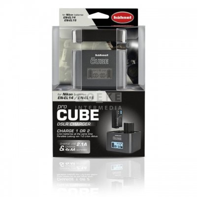 Preisvergleich Produktbild Hähnel Twin-Ladegerät PROCUBE kompatibel mit NIKON EN-EL15