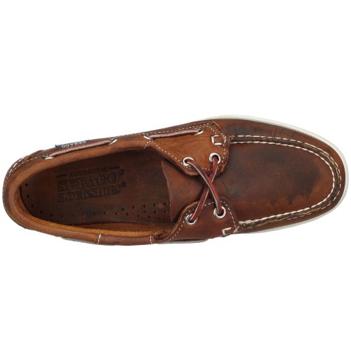 Sebago Docksides, Women Boat Shoes, Brown (Chocolate Leather), 5.5 UK (38 1/2 EU)