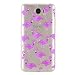 Produktbild Für Huawei Y6II Compact Hülle,Kwapo® Silikon Hülle Schutzhülle Crystal Clear TPU Case Durchsichtige Rückschale Schutz Handy Hülle und TPU Bumper Handy Tasche Case Cover Etui für Huawei Y6II Compact + 1 x Panzerglas Displayschutzfolie