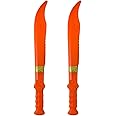 Vidhyapati Plastic Weapon Role Play Toy for Kids | Smooth Edges Activity Toy. (Daggaer/Khanjar (Combo - 2 Pcs))