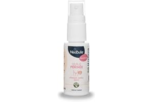 NEOBULLE NéoBulle - Huile Périnée - Assouplit, Répare, Apaise la Peau du Périnée- Préparation à la Naissance, Postpartum et Rééducation - Certifié Bio Cosmos Organic - Fabriqué en France - Flacon Pompe 20ml