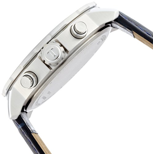 Tissot Men Stopwatch Watch with Blue Dial Analog - Digital