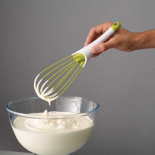 Joseph Joseph JJ20071 Twist 2-in-1 Silikon-Schneebesen, grün - 4