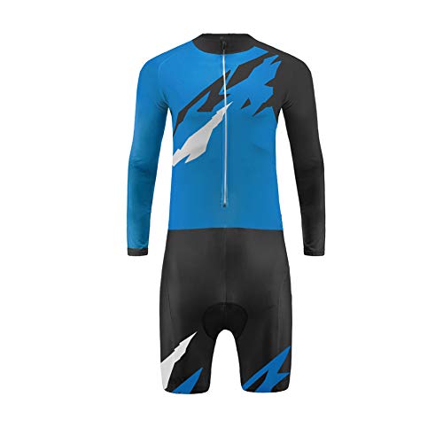 Uglyfrog Mens Cycling Racing Wear Short Suit Long Sleeve Shirt Jacket with Gel Padded Shorts Short Pants UKNDLTF02