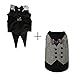 Produktbild pawow Pet Dog Smoking Hochzeit Outfit Kostüm, mit Top Hat D-Ring und Leine