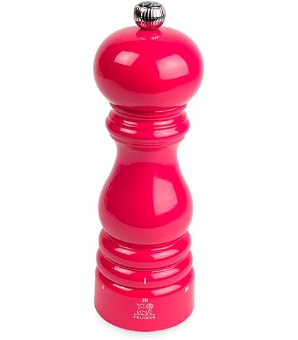Moulin à Sel Peugeot Paris U'Select 18cm - Bois PEFC Rose Bonbon