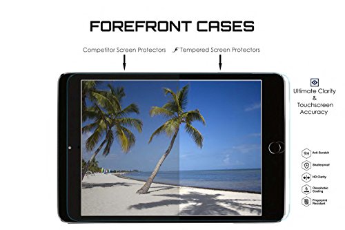 Forefront Cases® [HD KLARHEIT] Gehärtetes Glas Bildschirm Schutz Protektor Folie für Apple iPad Mini 1st Gen A1432 [ULTRA DÜNN nur 0.3mm] - 2