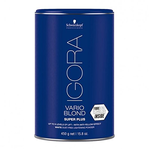 SCHWARZKOPF IGORA VARIO BLOND SUPER PLUS DUST FREE BLEACH POWDER 450g