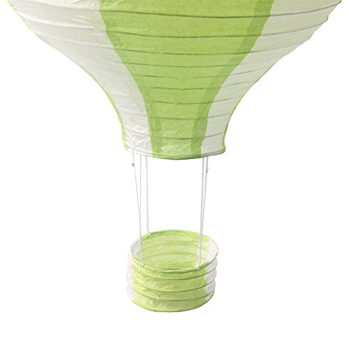 Signstek 10 Stk Heißluftballon Papierlaterne Parteidekor 12 Zoll 30cm - 7