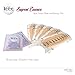 Veet Suprem Essence Ready to Use Hair Removal Wax Strips for Normal Skin, 5 in a Pack + 2 x Finish Wipes