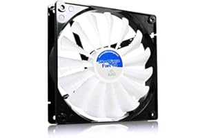 AABCOOLING Silent Force Fan 14 - Un Silencioso y Muy Efectivo Ventilador 140mm, Fan PC, Cooler 12V, Ventilador 14cm, Ventilador Externo Portatil, 100 m3/h, 600 RPM 8,6 dB (A)
