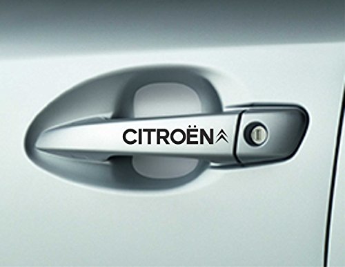 6 x Adhesivos Adhesivos decorativos de tirador de puerta coche para Citroen Berlingo C5 Premium calidad