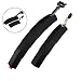 Produktbild HCFKJ Mountainbike Fender Set Einziehbare Vordere Hintere Schutzbleche Mit Rücklicht (SCHWARZ)