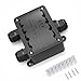 Price comparison product image K-Bright IP66, M25 / M20 Waterproof Terminal Boxes 3 Channels Cable Gland Connector, 8 Terminals, Junction Cable Waterproof Outdoor, Outside, Underwater, Ø 9 mm - 16 mm