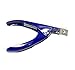 Professional Acrylic Stainless Steel Manicure Art Tip Nail Cutter Clipper Regular Use [ BLUE ]