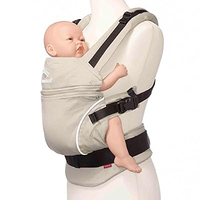 manduca DesertSand Porte-Bébé en Pur Coton Ecru