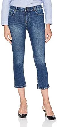 Fat Face Women's Mid Wash Crop Slim 