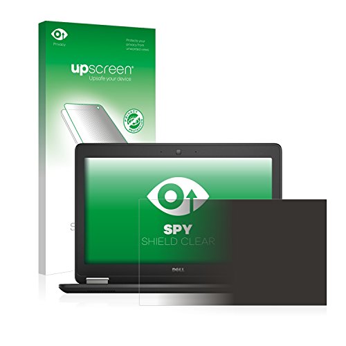 upscreen Spy Shield Clear Blickschutzfolie Dell Latitude 12 E7250 Non-Touch - Schutz der Privatsphäre, Kratzfest