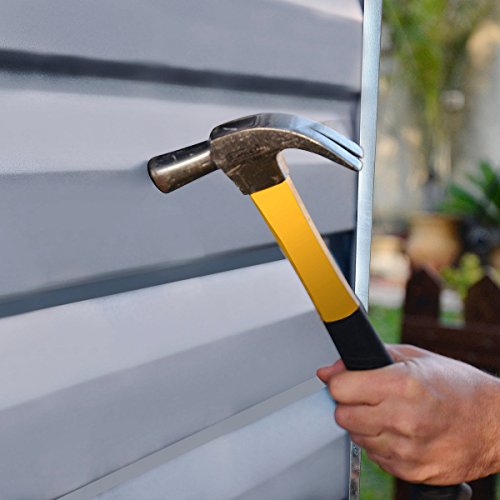 Skylight Gartenschuppen 6×8′ grau, inkl. Boden - 5