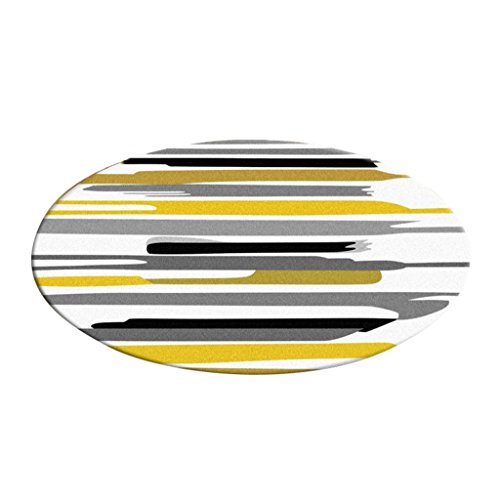 Tapis Rond Jaune