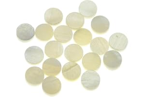 KAISH Lot de 20 repères de frette en nacre naturelle pour guitare 5 x 2 mm