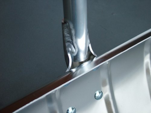 Schneeschieber Silver Maxx Alu mit Edelstahlkante und Thermogriff - 6
