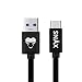 Produktbild snäx USB Typ C auf USB 3.1 geflochten Daten/Schnell Ladegerät Draht Blei Kabel für Samsung Note 8/S8 Plus/A5, Sony XZ Premium, HTC U11/10