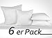 Produktbild 6er-Pack zum Sparpreis - Kissenfüllungen aus samtweichem Microfaser - in 2 verschiedenen Größen, 50 cm x 50 cm