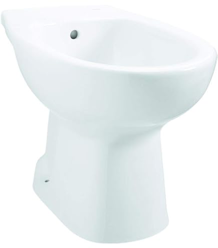Bidé Giganplast Duemila De Plástico Con Soporte - Blanco, Práctico Y Funcional Para Baño