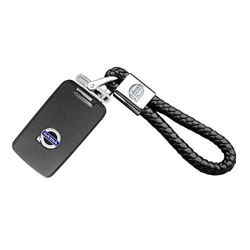 Preisvergleich Produktbild OPAYIXUNGS Metall-Schlüsselanhänger Schlüsselanhänger für Volvo aus Leder