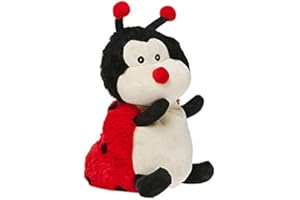 Pelucho - Peluche Bouillotte Coccinelle - Made in France - Lavande et blé - Chaleur - Bien être - Douceur - Bouillotte sèche - Bouillotte Bébé - bouillotte micro-onde