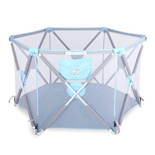 Preisvergleich Produktbild Bbhhyy Kids 'Fire Guards Kamin, Laufgitter Kinderzaun Kinderspielplatz Hexagon Fence, Newborn Playhearth Gate, Shrinkable Folding (Color : B)